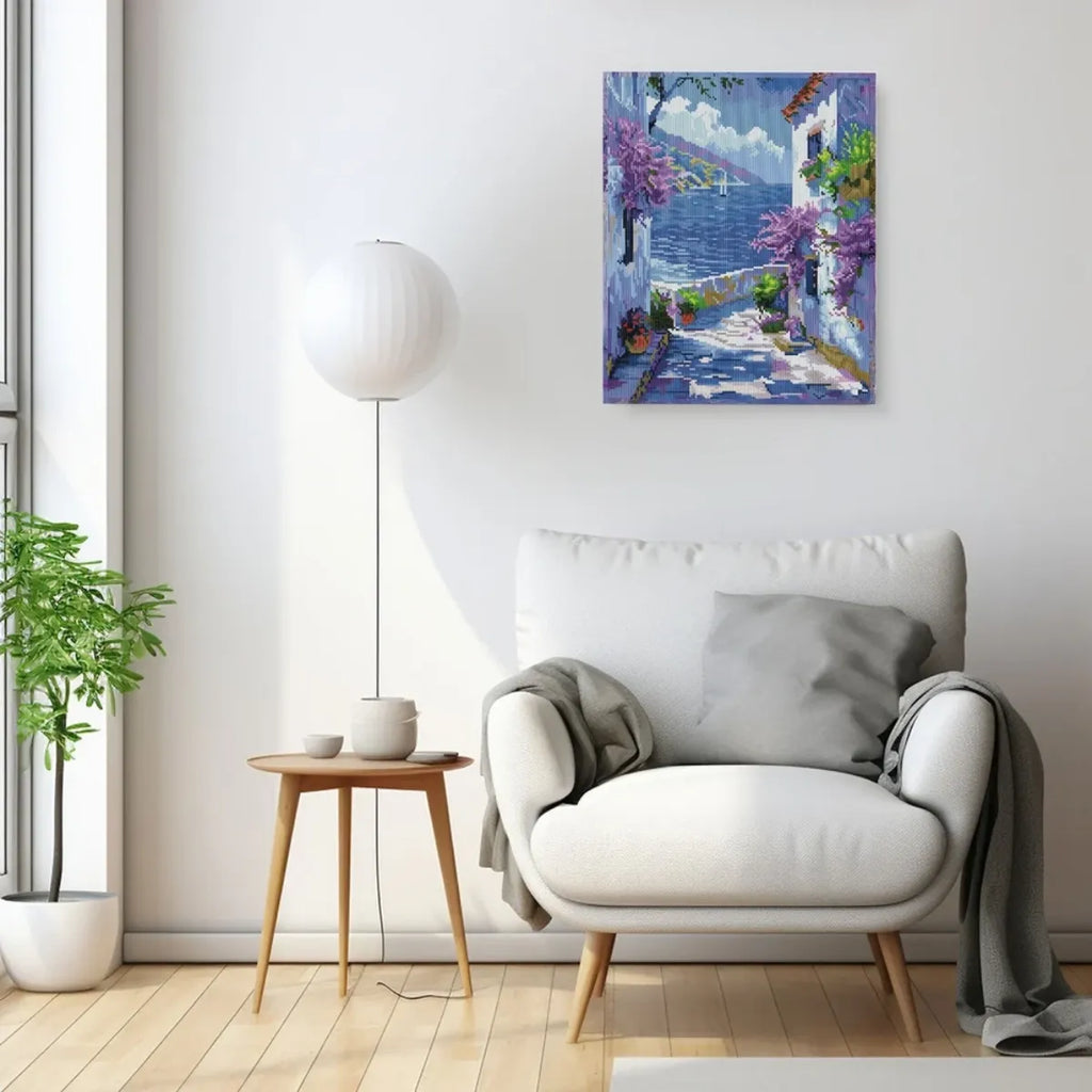 Mediterranean Dream 5D Diamond Painting, 40×50 cm