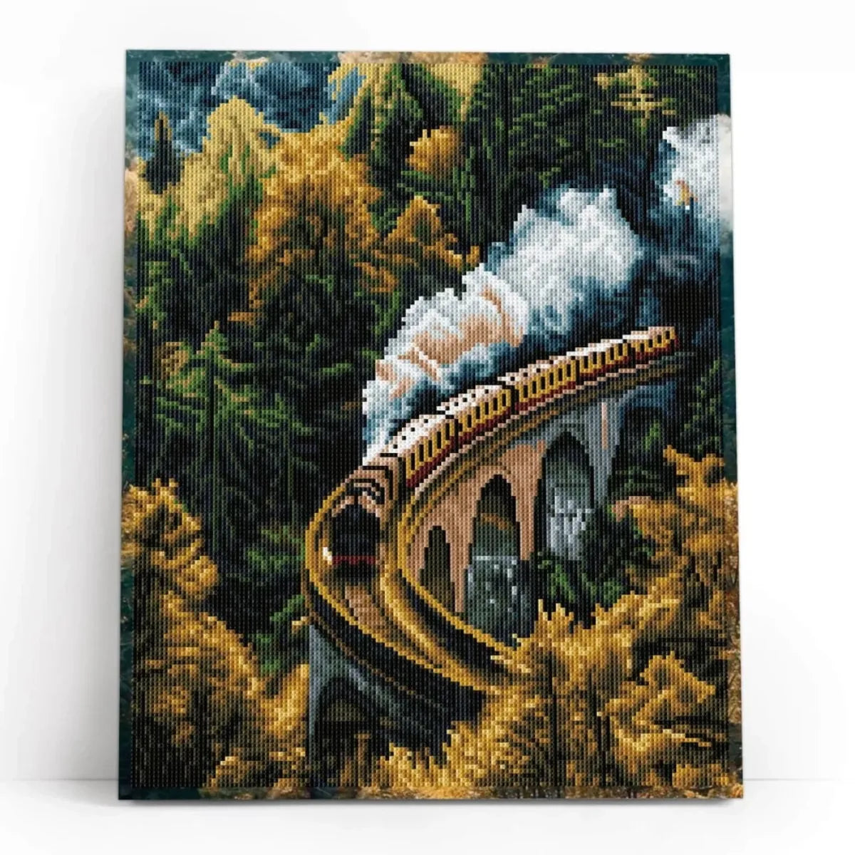 Autumn Express 5D Diamond Painting, 40×50 cm