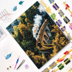 Autumn Express 5D Diamond Painting, 40×50 cm