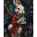 Rabbit in Wonderland 5D Diamond Painting, 40×50 cm