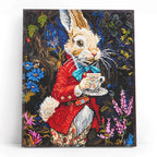 Rabbit in Wonderland 5D Diamond Painting, 40×50 cm