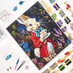 Rabbit in Wonderland 5D Diamond Painting, 40×50 cm