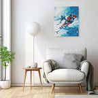 Chasing Victory 5D Diamond Painting, 40×50 cm