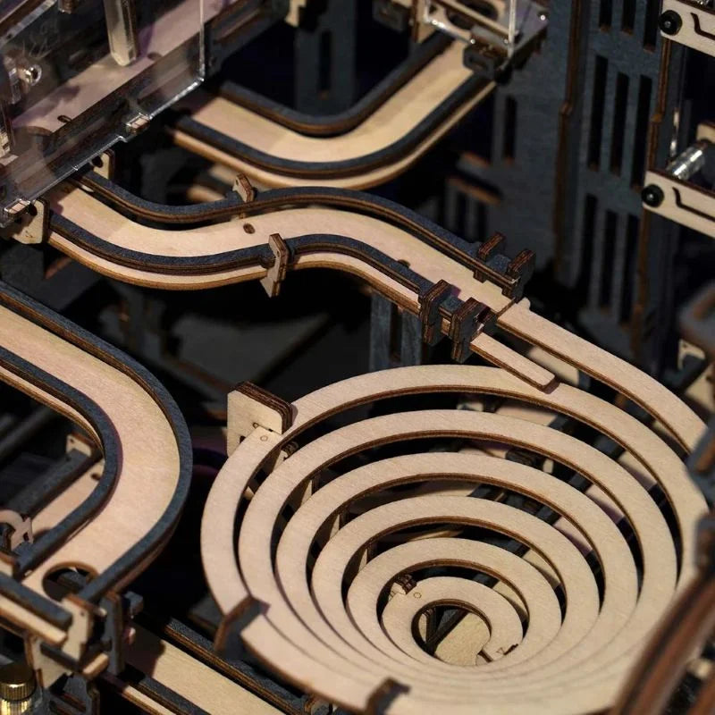 Marble Night City Marble Run 3D Wooden Puzzle