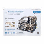 Marble Night City Marble Run 3D Wooden Puzzle