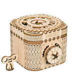 Treasure Box Mechanical 3D Wooden Puzzle