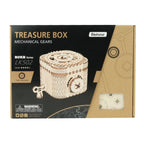 Treasure Box Mechanical 3D Wooden Puzzle
