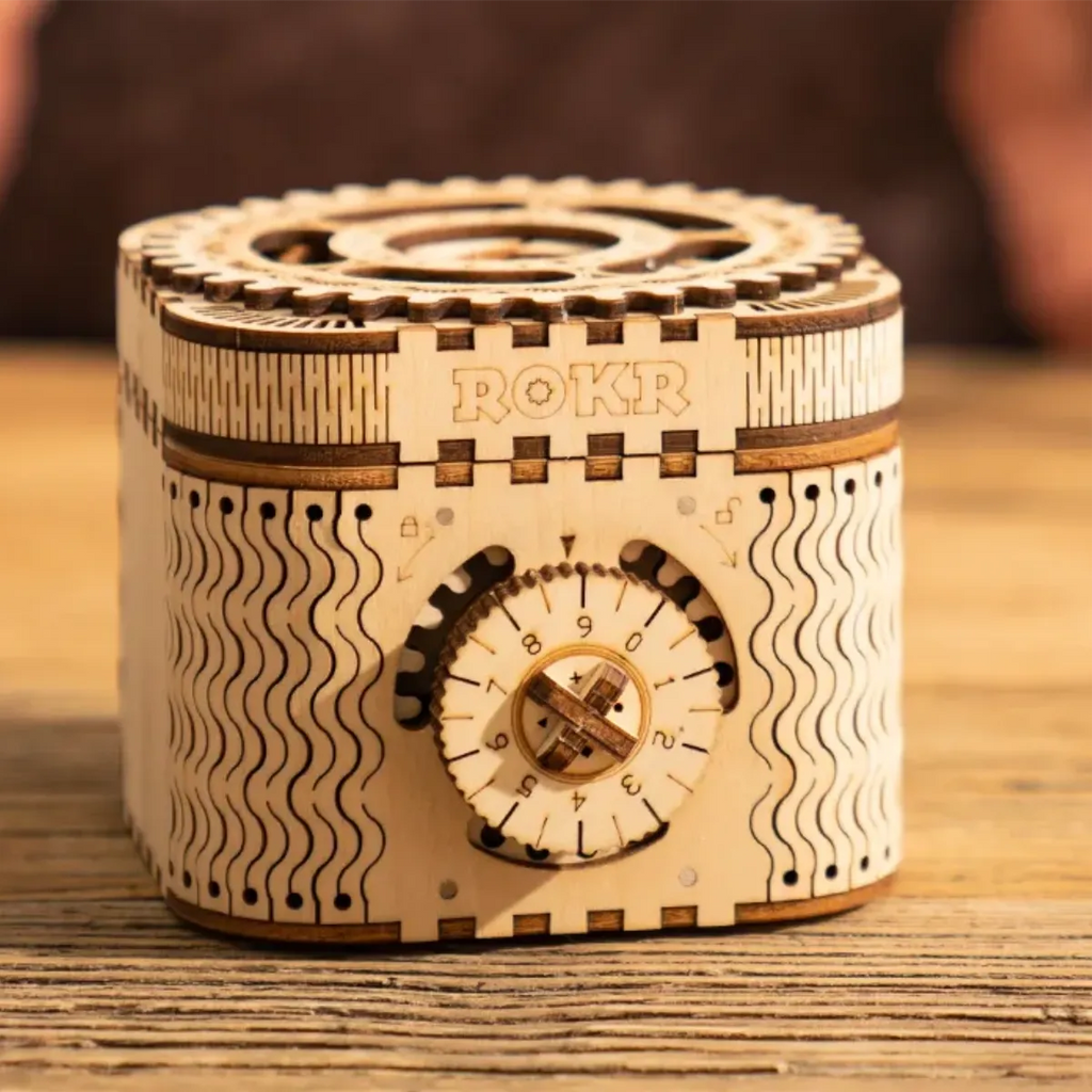 Treasure Box Mechanical 3D Wooden Puzzle