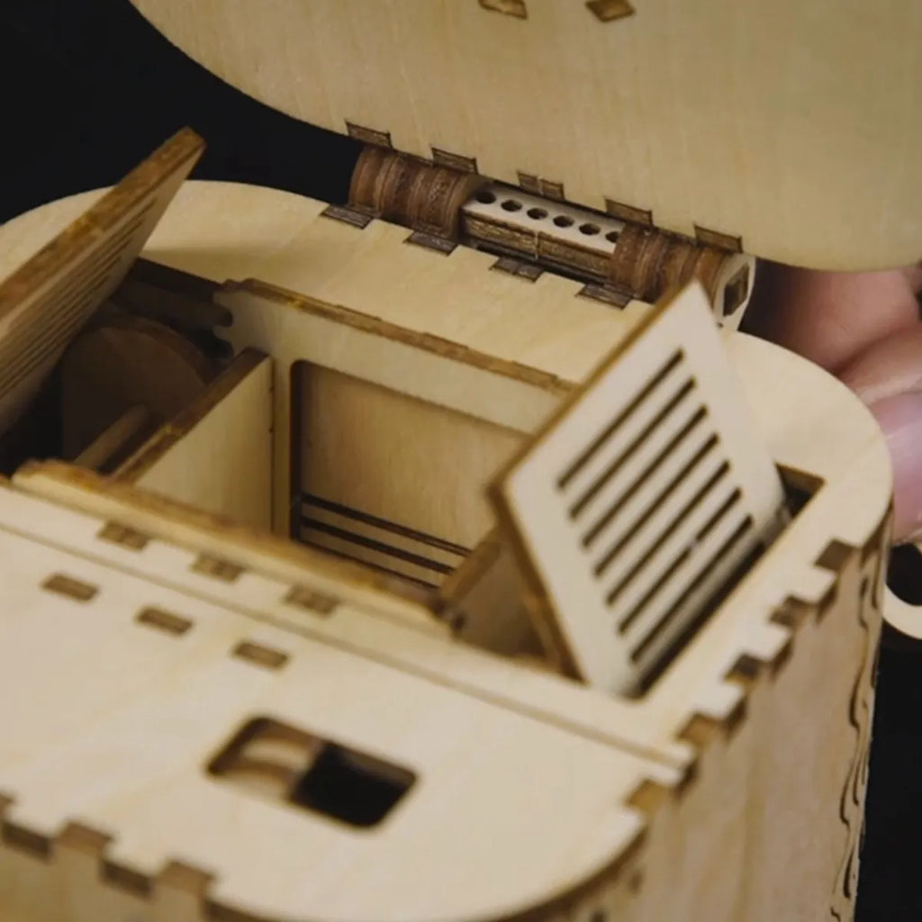Treasure Box Mechanical 3D Wooden Puzzle