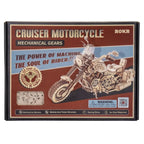 Cruiser Motorcycle Mechanical 3D Wooden Puzzle