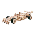 Racing Car Mechanical 3D Wooden Puzzle