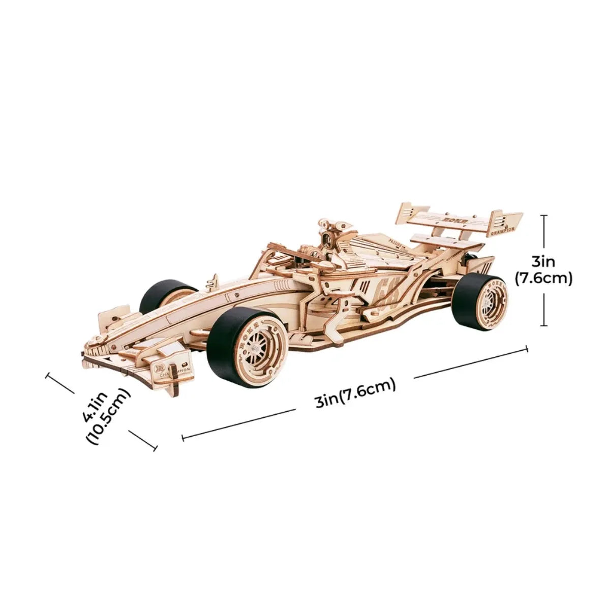 Racing Car Mechanical 3D Wooden Puzzle