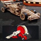 Racing Car Mechanical 3D Wooden Puzzle