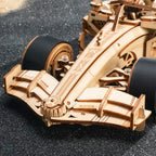 Racing Car Mechanical 3D Wooden Puzzle