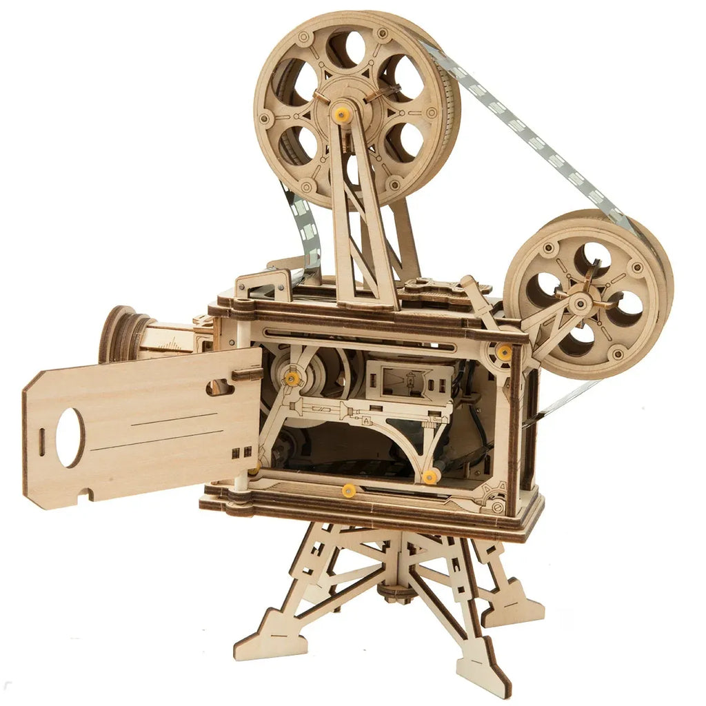 Vitascope Movie Projector Mechanical 3D Wooden Puzzle