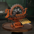 Viking Dragon Ship Mechanical 3D Wooden Puzzle