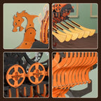 Viking Dragon Ship Mechanical 3D Wooden Puzzle