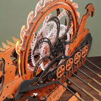 Viking Dragon Ship Mechanical 3D Wooden Puzzle