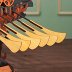 Viking Dragon Ship Mechanical 3D Wooden Puzzle