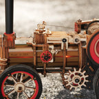 Steam Engine Mechanical 3D Wooden Puzzle