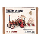 Steam Engine Mechanical 3D Wooden Puzzle