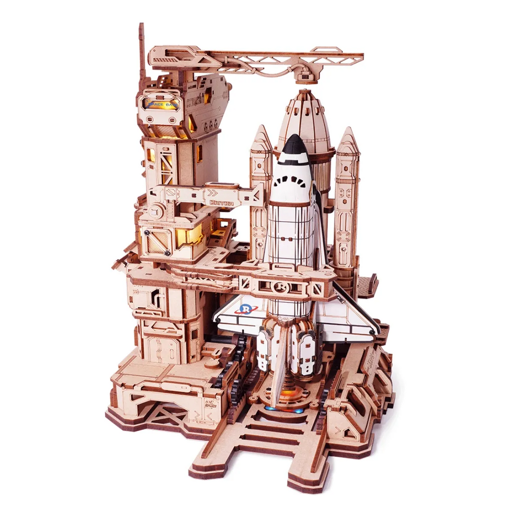 Space Shuttle Mechanical 3D Wooden Puzzle
