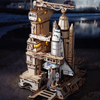 Space Shuttle Mechanical 3D Wooden Puzzle
