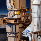 Space Shuttle Mechanical 3D Wooden Puzzle