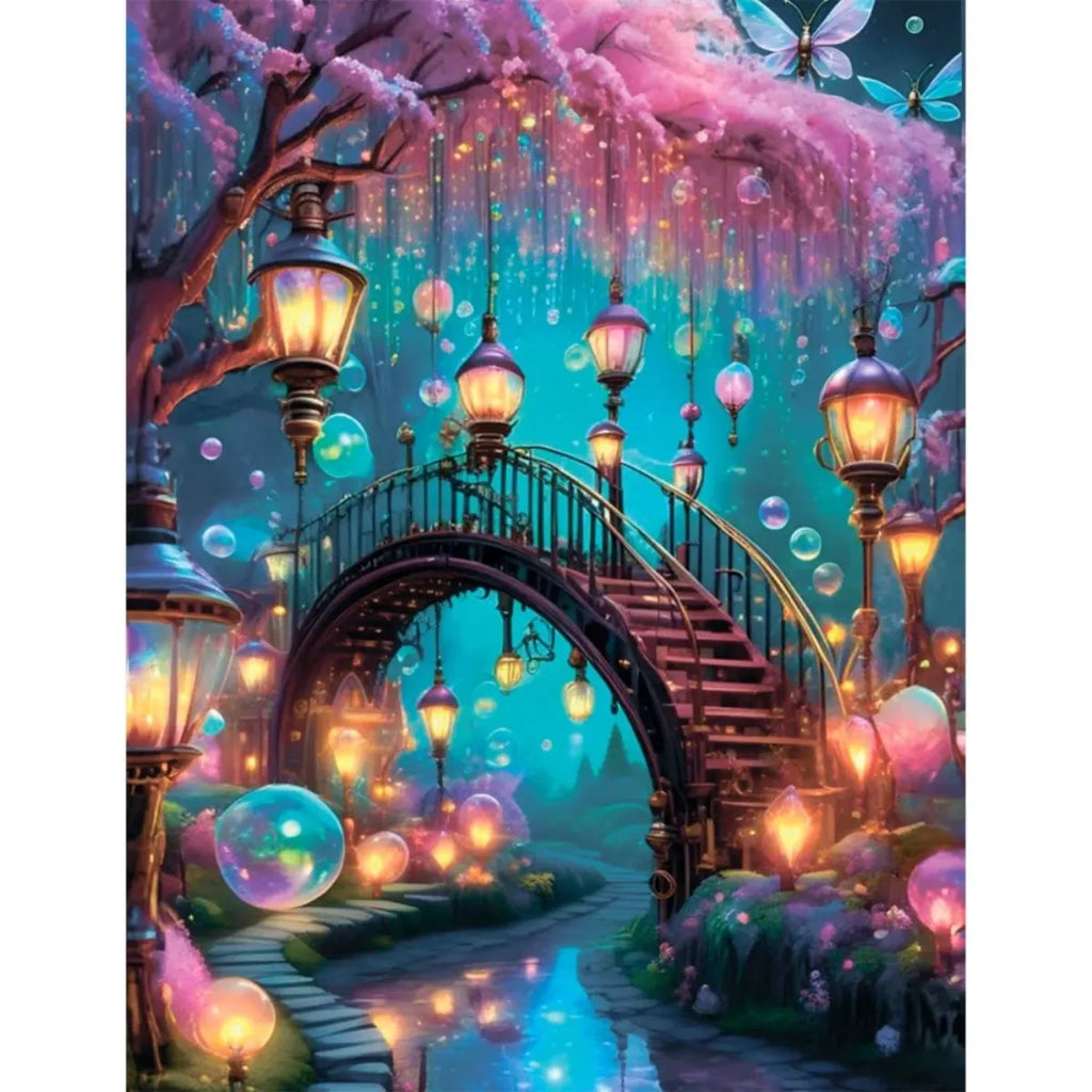 Enchanted Street 5D Diamond Painting, 50×65 cm