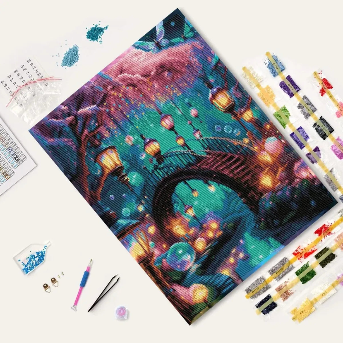 Enchanted Street 5D Diamond Painting, 50×65 cm