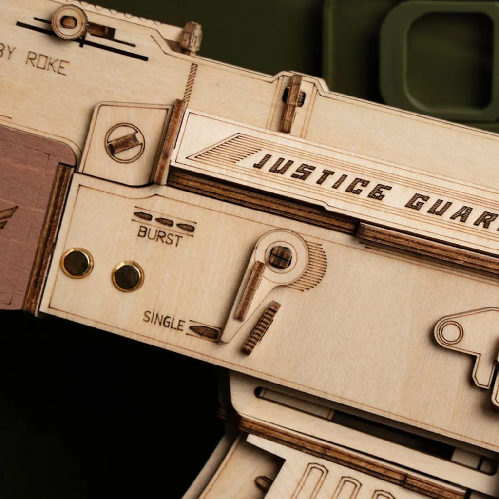 AK-47 Assault Rifle 3D Wooden Puzzle