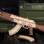 AK-47 Assault Rifle 3D Wooden Puzzle