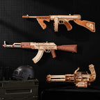 AK-47 Assault Rifle 3D Wooden Puzzle