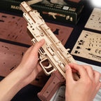 AK-47 Assault Rifle 3D Wooden Puzzle