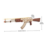 AK-47 Assault Rifle 3D Wooden Puzzle