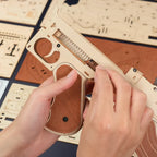 Submachine Gun 3D Wooden Puzzle