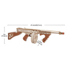 Submachine Gun 3D Wooden Puzzle