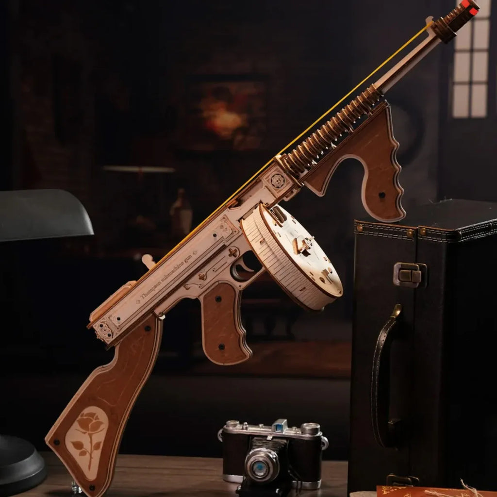 Submachine Gun 3D Wooden Puzzle