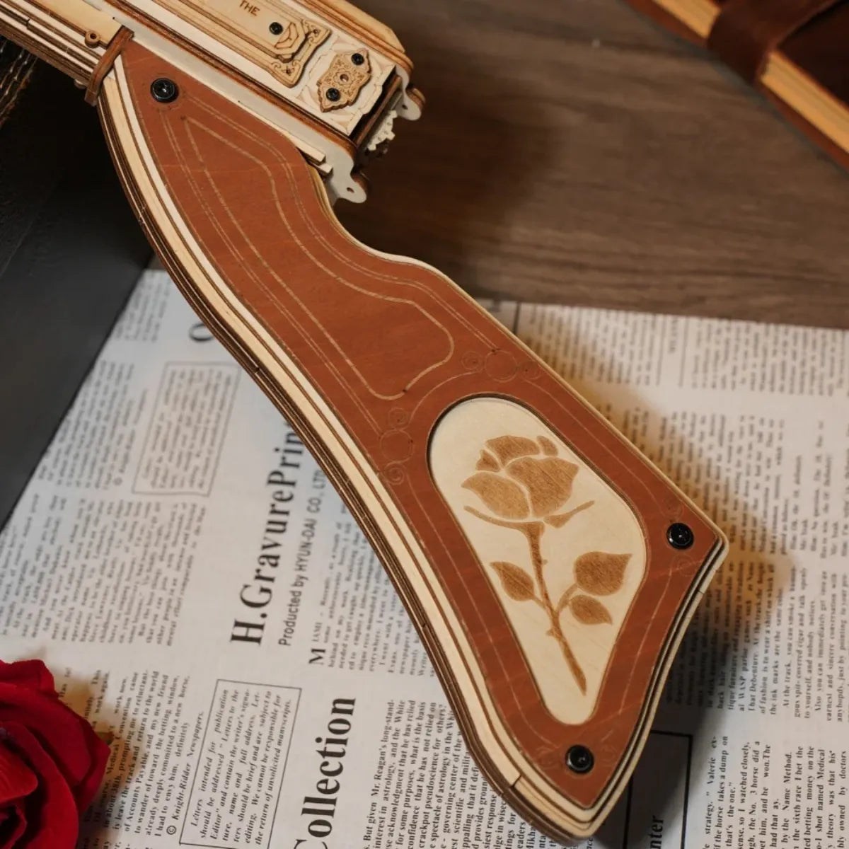 Submachine Gun 3D Wooden Puzzle
