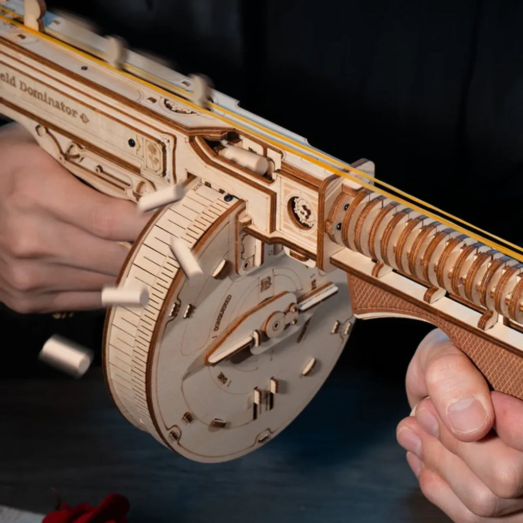 Submachine Gun 3D Wooden Puzzle