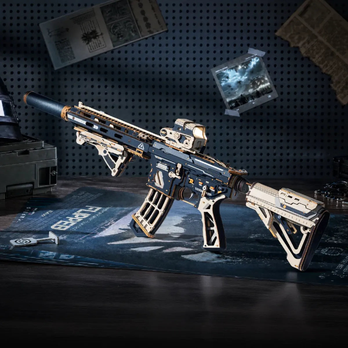M416 Carbine 3D Wooden Puzzle