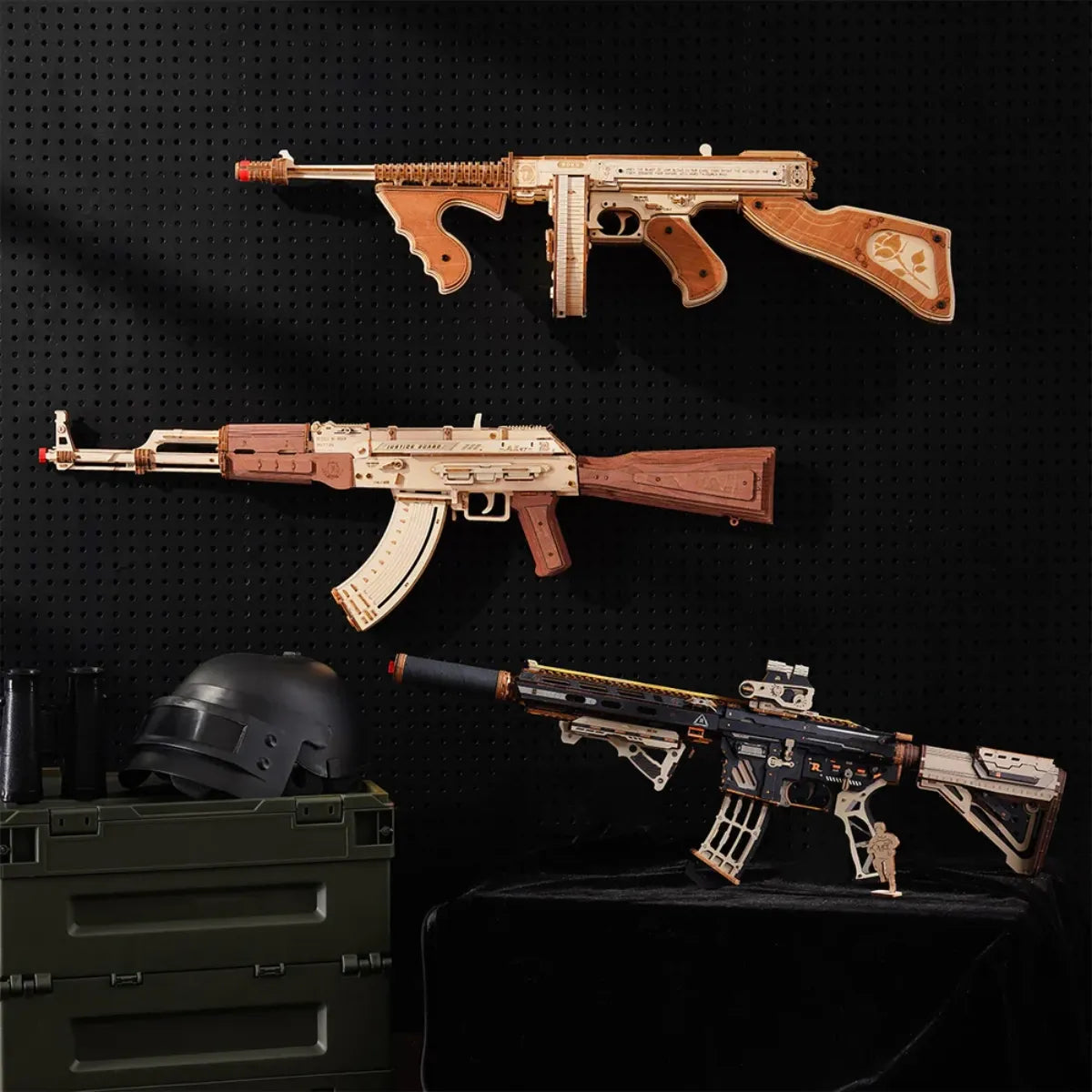 M416 Carbine 3D Wooden Puzzle