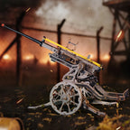 Anti-aircraft Gun 3D Wooden Puzzle