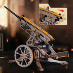 Anti-aircraft Gun 3D Wooden Puzzle