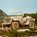 Army Jeep 3D Wooden Puzzle