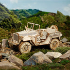 Army Jeep 3D Wooden Puzzle