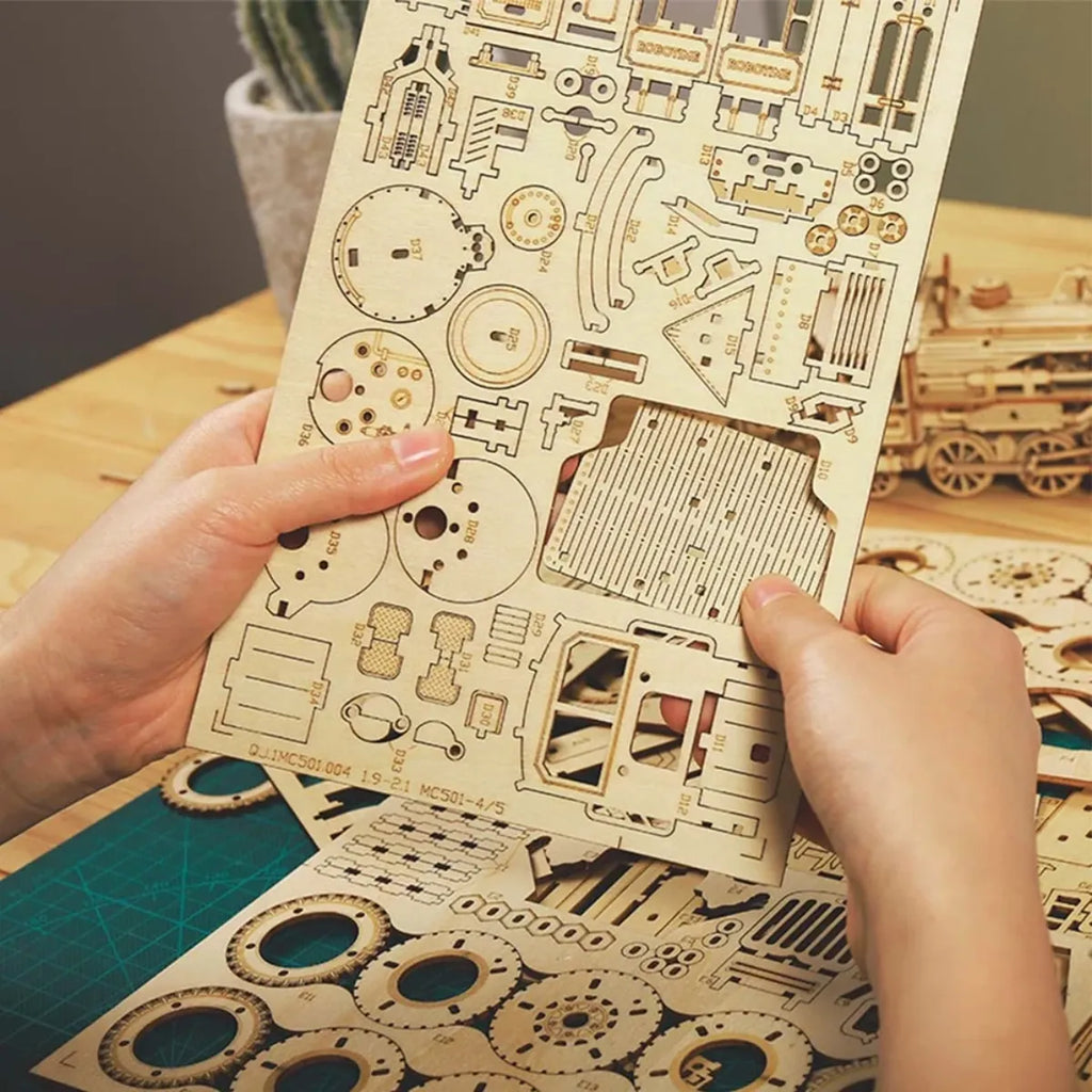 Army Jeep 3D Wooden Puzzle
