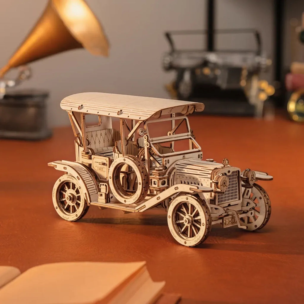 Vintage Car 1910 3D Wooden Puzzle