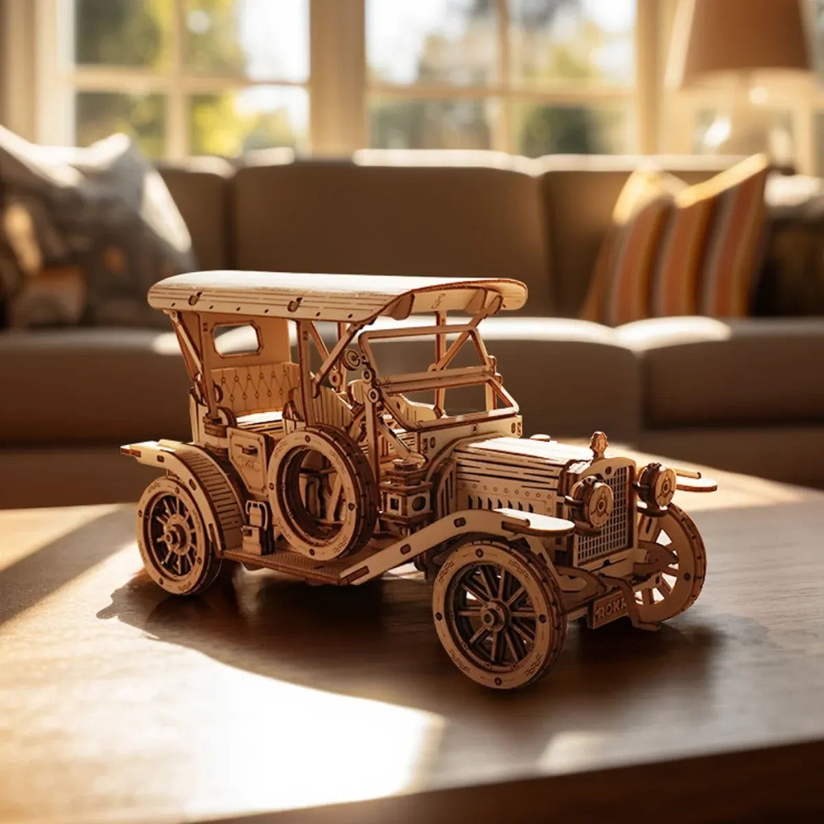 Vintage Car 1910 3D Wooden Puzzle