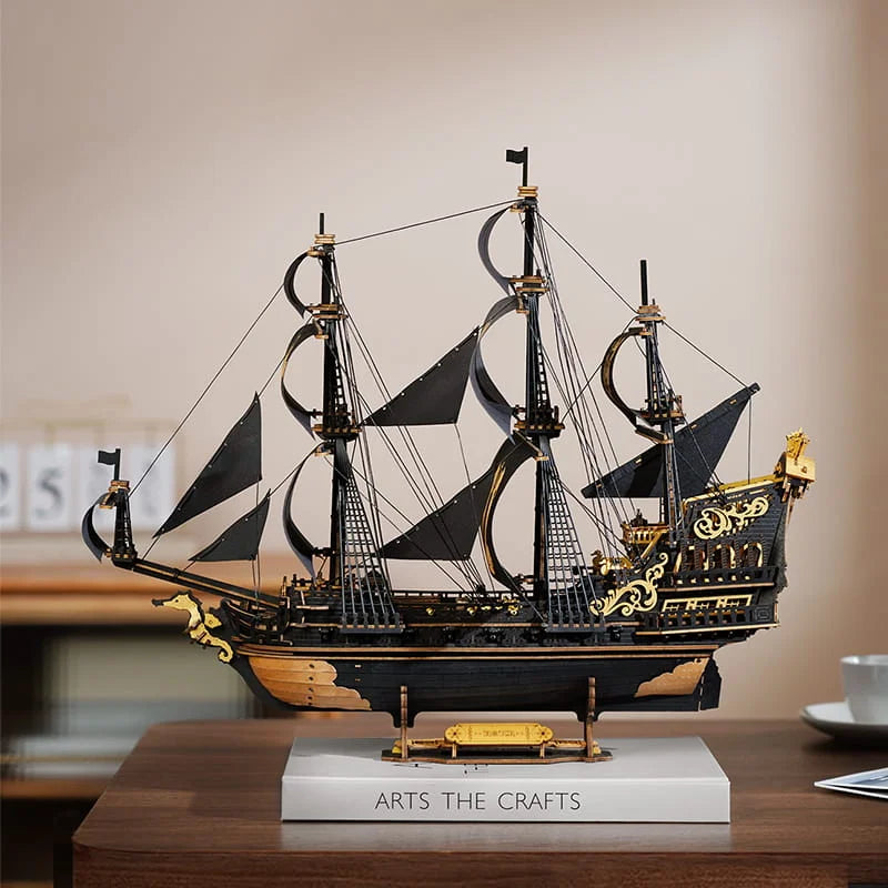 The Seahorse Barque 3D Wooden Puzzle